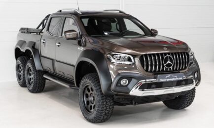 Droolworthy Custom Mercedes X-Class 6×6 Pickup