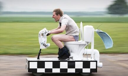 The Fastest (Portable) Toilet in the World. Yes, It’s a Thing.