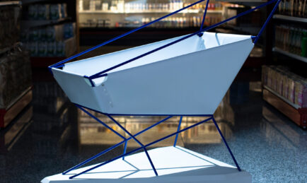 This Shopping Trolley is Equipped with Pre-Collision Assist Tech