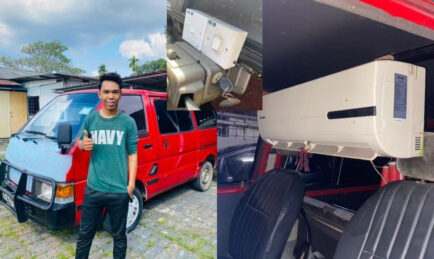 Baiki Kereta Dengan Teknik DIY Paling Tak Masuk Akal