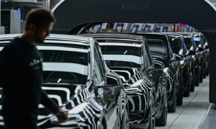 Tesla Finally Makes a Profit and Their Shares Go Ballistic