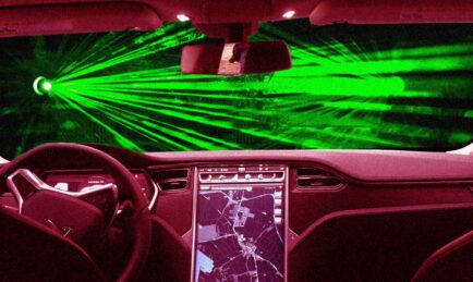 Car Wipers Are So Yesterday. Tesla Wants To Use LASERS Instead
