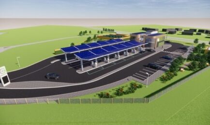 Construction of EV-Only ‘Filling’ Station Commences in the UK