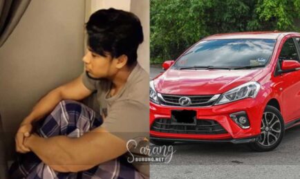 Anak Merajuk. Mahunya Honda Civic Tapi Dapat Perodua Myvi