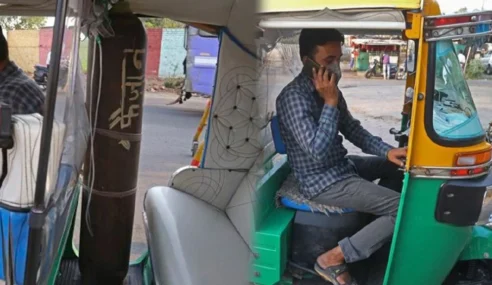 Kreatif dan Mulia. Lelaki Ini Tukar Beca Jadi Ambulans Mini