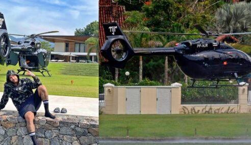 Neymar Beli Helikopter Mercedes Harga RM58 Juta
