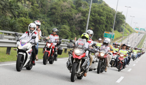 15 Bikers in Malaysia Fined for Convoy Joyride During Lockdown