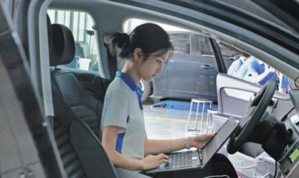 Chinese Teen Defies Gender Boundaries; Wins Car Repair Competition And Sets New Record