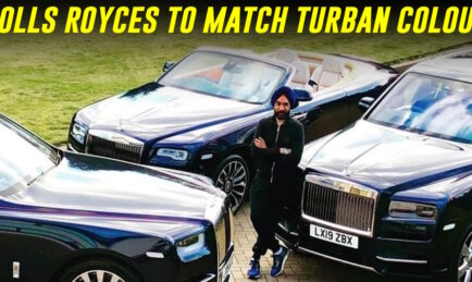 Lelaki Ini Pastikan Semua 15 Rolls-Royce Miliknya Sama Warna Dengan Turbannya