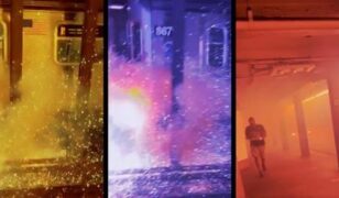 Psssst, Wanna See What Happens When a Subway Train Hits an E-Bike?