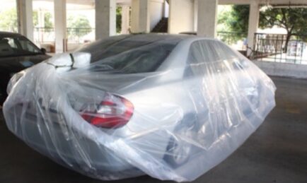 Protect Your Car From Floodwater with…a Giant Plastic Bag?