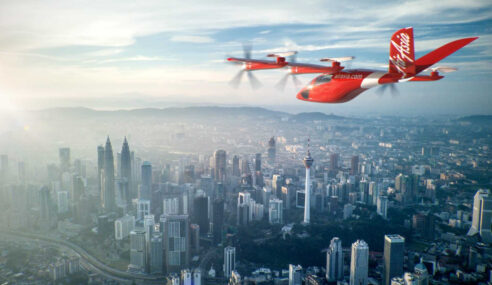 AirAsia’s Flying Taxis To Take Off In Malaysia, Singapore By 2025