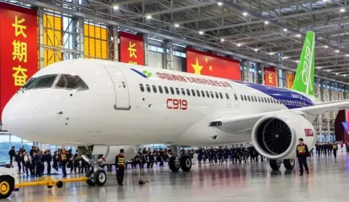 China Set to Deliver Airliner in 2022, Challenging Boeing and Airbus