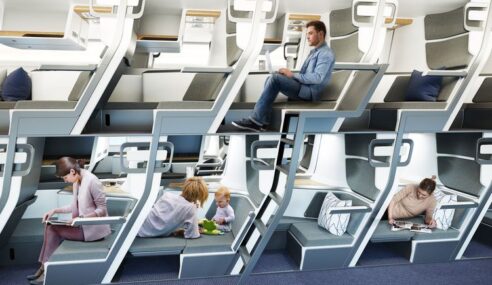 This Is What Double Decker Airplane Seating Could Look Like