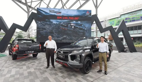 Mitsubishi Triton Phantom Plus Edition Launched in Malaysia