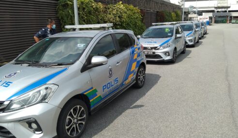 “King Myvi” Jadi Kereta Peronda Polis. Habislah Bila “King” Ada Pangkat.