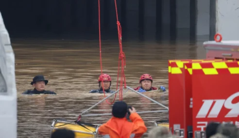 7 Drowned in Flooded Underground Car Park In South Korea
