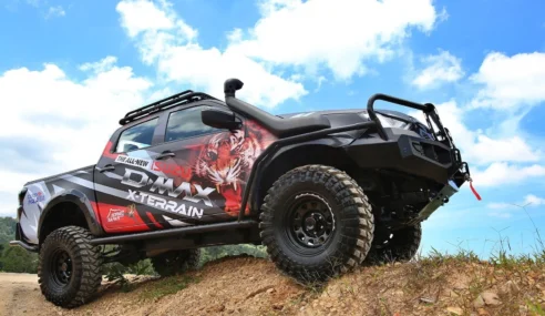 The Isuzu D-Max X-Terrain Ready to Conquer Borneo Safari