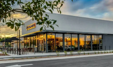 Chipotle Reveals Wind- and Solar-Powered Restaurant with EV Charging Stations