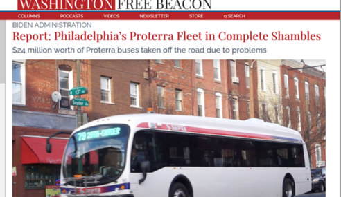 Biden’s Fave EV Bus Company Goes Bust. That’s Embarrassing, Joe