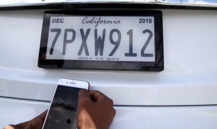 Ford to be First Manufacturer to Offer Digital Number Plates