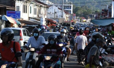 PENGGUNAAN MOTOSIKAL DI MALAYSIA BERADA DI TEMPAT YANG KEEMPAT DI DUNIA