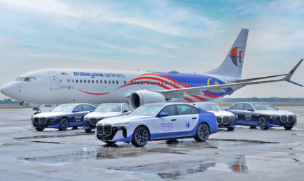 Malaysia Airlines Partners With BMW To Privately Chauffeur You to the Airport in a BMW i7 EV