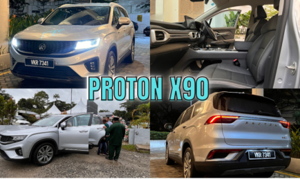 PANDU UJI PROTON X90 KE KUANTAN. SUV SEGMEN D IDAMAN KAUM IBU