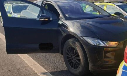 UK Police go full GTA on runaway EV