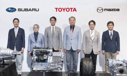 Japanese Car Manufacturers say the future includes the Internal Combustion Engine.