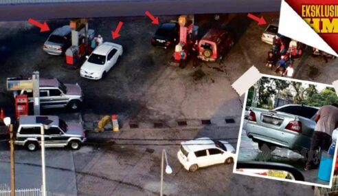 SELUDUP PETROL DI KELANTAN MENGGUNAKAN KERETA WAJA AKHIRNYA TERBONGKAR JUGA