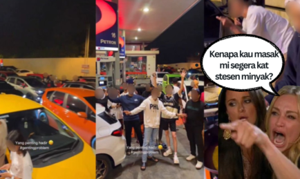 GENG H BUAT HAL LAGI. ‘HEALING’ DI STESEN MINYAK SAMBIL MASAK MI SEGERA?