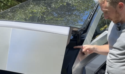 Man Nearly Loses a Finger Testing Tesla Cybertruck’s Front Trunk Sensors