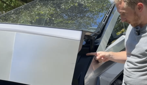 Man Nearly Loses a Finger Testing Tesla Cybertruck’s Front Trunk Sensors