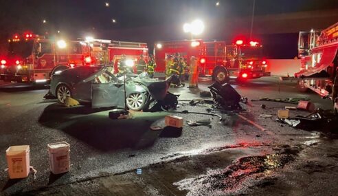 Autonomous Cars Keep Crashing into Fire Trucks as Mercedes Claims to Achieve Level 3 Automation