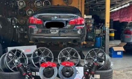 UPAH AKSESORI SAMPAI RM 38,000. AKHIRNYA PEMILIK BMW BAWA LARI KERETA