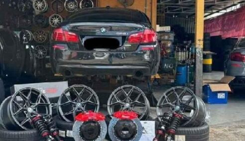 UPAH AKSESORI SAMPAI RM 38,000. AKHIRNYA PEMILIK BMW BAWA LARI KERETA