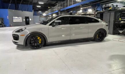 Yes, a Porsche Cayenne Minivan Exists And It’s Thanks to Mark Zuckerberg