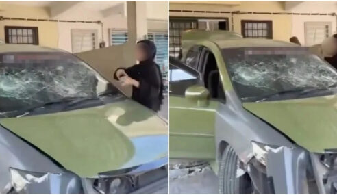 Woman Smashes Her Car While It Was Being Repossessed