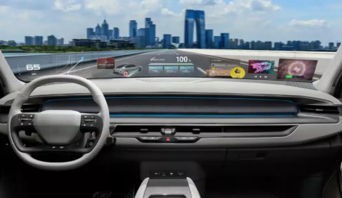 Forget Large Screen Dashboards, Hyundai Will Give You a Full Windscreen Display!