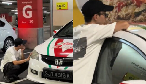 Singaporean Man Cries While Giving Up His Honda Civic with Expired COE