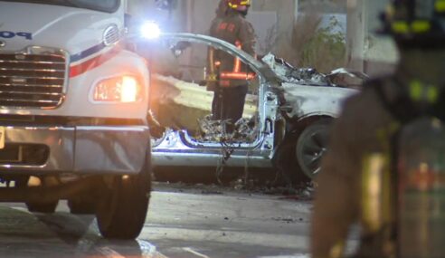 4 Dead As Tesla Lost Control, Crashed, and Burst Into Flames