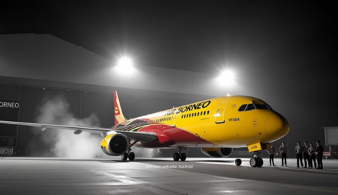 SARAWAK DAH ADA SYARIKAT PENERBANGAN SENDIRI? TAHNIAH AIRBORNEO!
