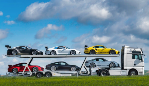 Why Buy One When You Can Have Six 911s, and the Transporter
