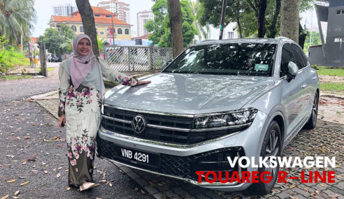 PANDU UJI VOLKSWAGEN TOUAREG R-LINE. SUV ORANG KAYA YANG BIJAK MEMBELI.