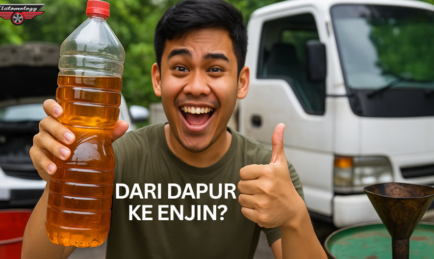 MINYAK TERPAKAI: DARI DAPUR KE ENJIN.