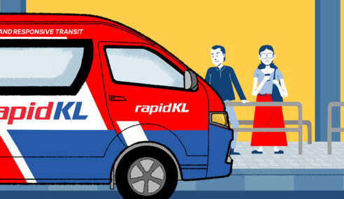 My First Experience Using the Trek App to Book a RAPID On-Demand Van in KL