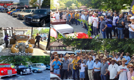 MERDEKA & NOSTALGIA BERSAMA KERETA KLASIK DI IPOH.