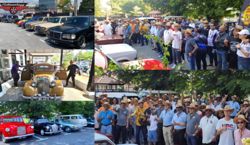 MERDEKA & NOSTALGIA BERSAMA KERETA KLASIK DI IPOH.
