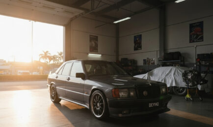 1995 Mercedes Engine Still Looks Brand New with X-1R Engine Treatment